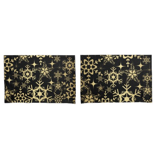 Schneeflocken Pillowcase-Set Kissenbezug (Vorderseite-Set)