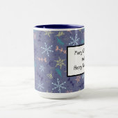 Schneeflocken Pinienbräute blühen Tasse (Zentrum)