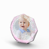 Schneeflocken pink fotoblock (Rechts)