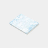 Schneeflocken-Post-it-Notizen Post-it Klebezettel (angewinkelt)