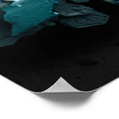 Schneeflocken Poster (Ecke)