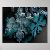 Schneeflocken Poster (Vorne)