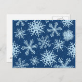 Schneeflocken, Postkarten (Vorne/Hinten)