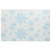 Schneeflocken-Printgewebe aus Eiskristall, gefrore Stoff (Fat Quarter (45,7 x 55,9 cm))