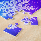 Schneeflocken Puzzle (Seite)