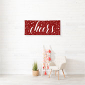 Schneeflocken | Red Holiday Banner (Insitu)