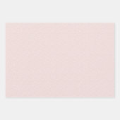 Schneeflocken Rosa Blau und Winter der Marine Geschenkpapier Set (Vorderseite 3)