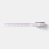 Schneeflocken Satinband (Vorderseite)