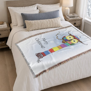 Schneeflocken Scarf Hat Niedlich Decke