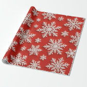 Schneeflocken-Schatz Geschenkpapier (Ungerollt)