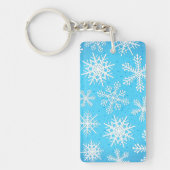 Schneeflocken, Schlüsselanhänger (Vorderseite)