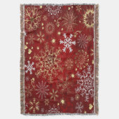 Schneeflocken/Schneeflocken Decke (Vorderseite Vertikal)