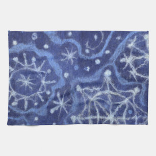 Schneeflocken Schneeflocken Schneeflocken Gefieber Handtuch