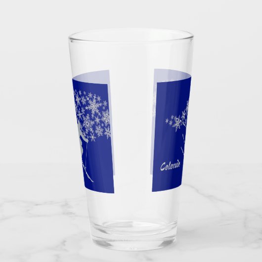 Schneeflocken-Schneeschuhwandern Glas (Rechts)