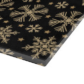 Schneeflocken Schneidebrett (Ecke)