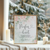 Schneeflocken-Schnuller-Jagdspiel Poster