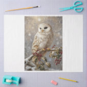 Schneeflocken Seidenpapier (Basteln)