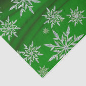Schneeflocken Seidenpapier (Detail)