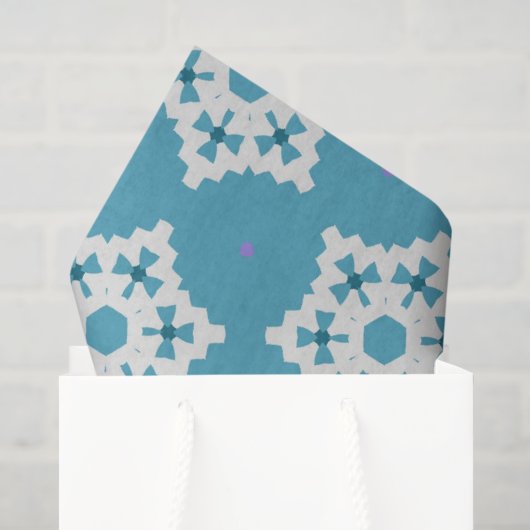 Schneeflocken Seidenpapier (Geschenktüte)