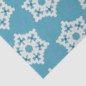 Schneeflocken Seidenpapier (Detail)