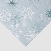 Schneeflocken Seidenpapier (Detail)