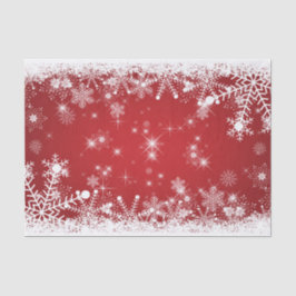 Schneeflocken Seidenpapier