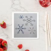Schneeflocken Serviette (Beispiel)