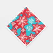 Schneeflocken Serviette (Ecke)