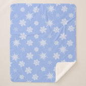 Schneeflocken Sherpadecke (Vorderseite)