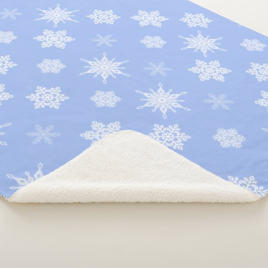 Schneeflocken Sherpadecke (3/4)