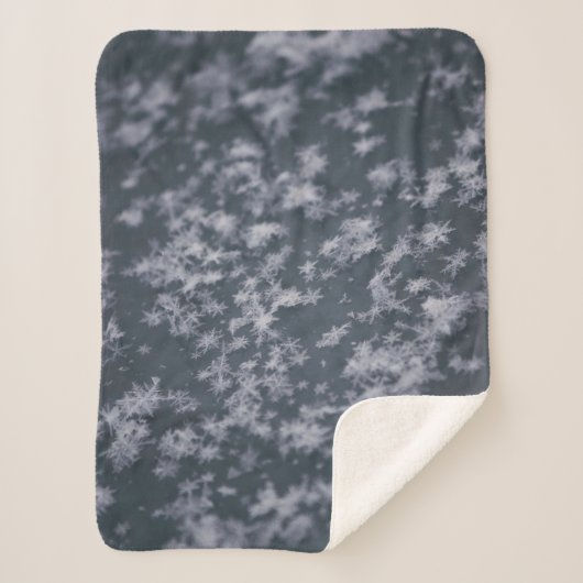 Schneeflocken Sherpadecke (Vorderseite)