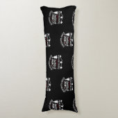 Schneeflocken sind Küsse aus dem Himmel Seitenschläferkissen (Vorderseite Vertikal)