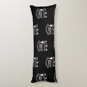 Schneeflocken sind Küsse aus dem Himmel Seitenschläferkissen (Rückseite (Vertikal))