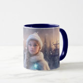 Schneeflocken sind.. tasse (VorderseiteRechts)