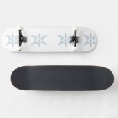 Schneeflocken Skateboard (Horizontal)
