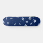 Schneeflocken Skateboard (Horizontal)