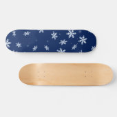 Schneeflocken Skateboard (Horizontal)