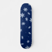 Schneeflocken Skateboard (Vorne)