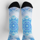 Schneeflocken Socken (Oben)