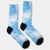 Schneeflocken Socken (Rechts)