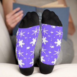 Schneeflocken Socken