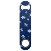 Schneeflocken Speedflaschenöffner (Rückseite)