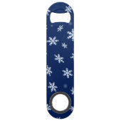 Schneeflocken Speedflaschenöffner (Vorderseite)