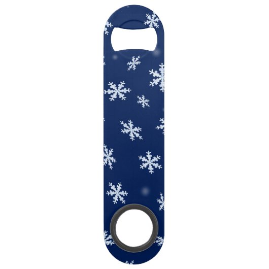 Schneeflocken Speedflaschenöffner (Vorderseite)