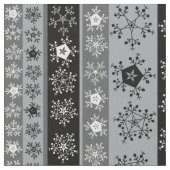 Schneeflocken Stoff (Nahaufnahme)