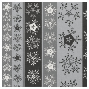 Schneeflocken Stoff