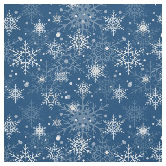 Schneeflocken Stoff (Muster)