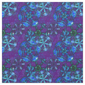 Schneeflocken Stoff (Muster)