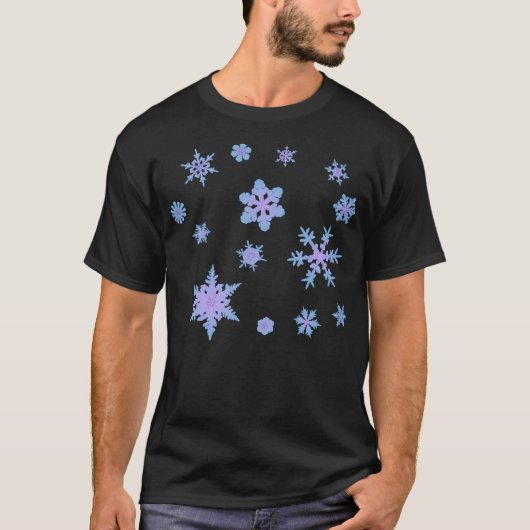 Schneeflocken T-Shirt (Vorderseite)