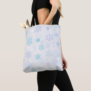 Schneeflocken Tasche